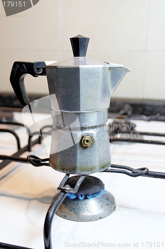 Image of Making italian coffee