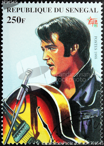 Image of Presley - Senegal Stamp#1