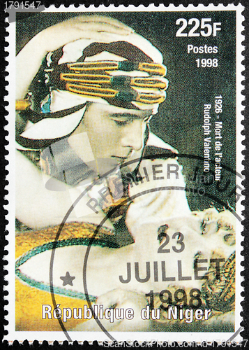 Image of Rudolph Valentino Stamp