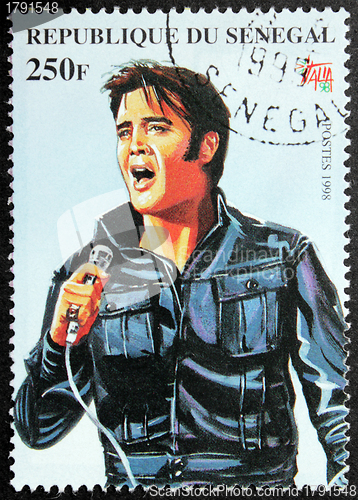 Image of Presley - Senegal Stamp#2