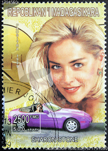 Image of Sharon Stone Stamp