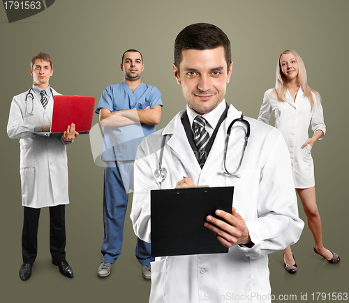 Image of Doctor Man With Stethoscope