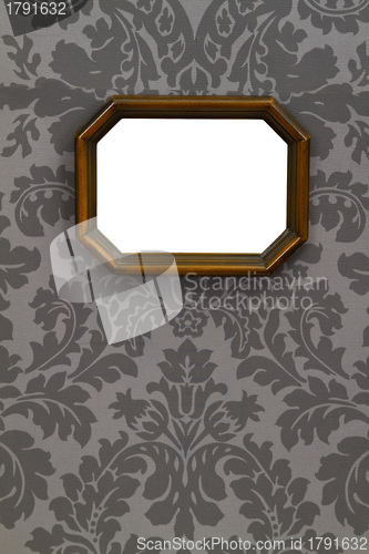 Image of Blank vintage wooden picture
