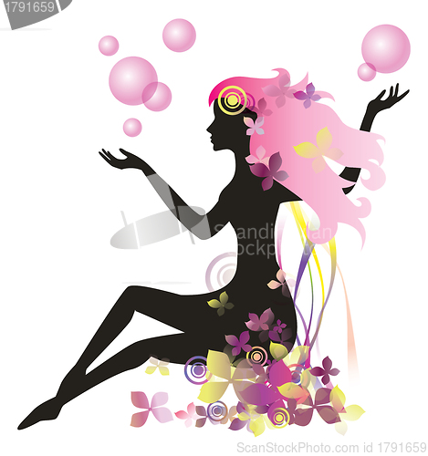 Image of Woman  in a spa