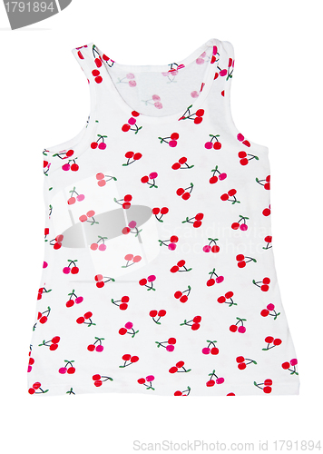 Image of Sleeveless cute shirt