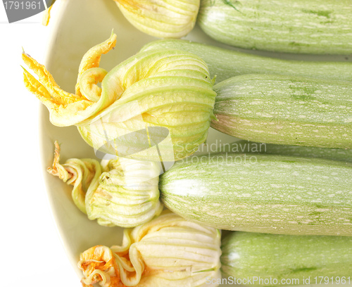 Image of Courgettes zucchini