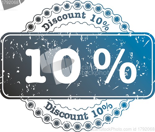 Image of Stamp Discount ten percent