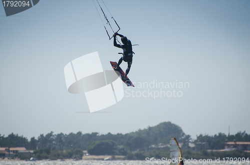 Image of Participant in the Portuguese National Kitesurf Championship 201