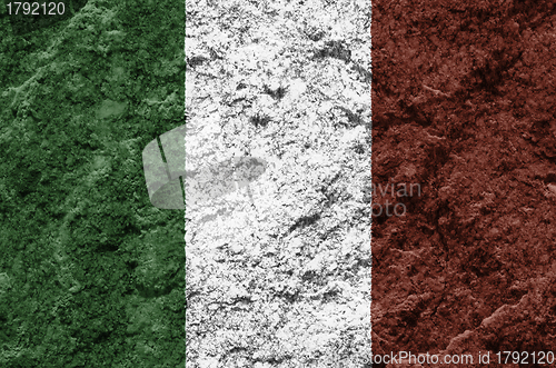 Image of Italy grunge flag