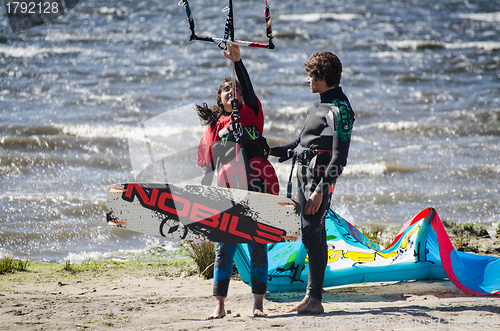 Image of Participants in the Portuguese National Kitesurf Championship 20