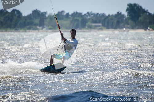 Image of Paulo Azevedo in the Portuguese National Kitesurf Championship 2