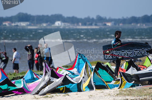 Image of Participants in the Portuguese National Kitesurf Championship 20