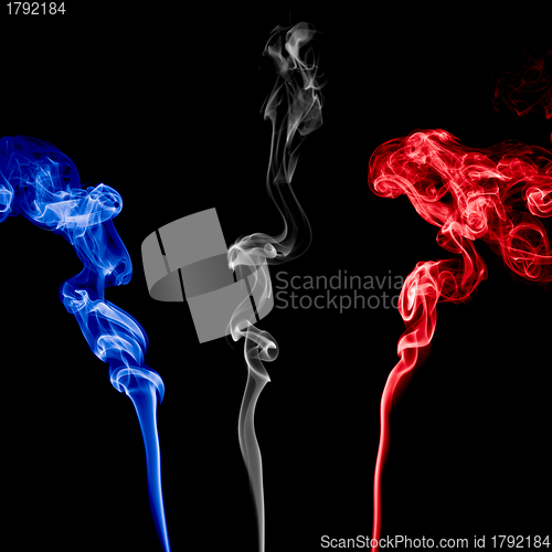 Image of Three Colorful Smoke 