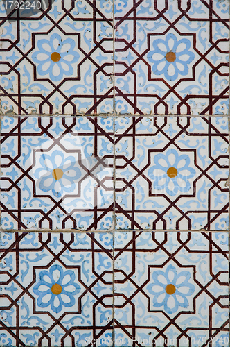 Image of Traditional colored decorative tiles 