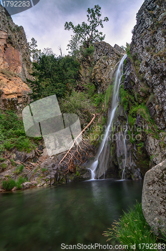 Image of Beautiful waterfall