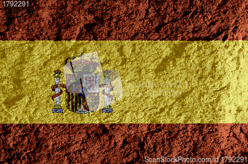 Image of Spain grunge flag