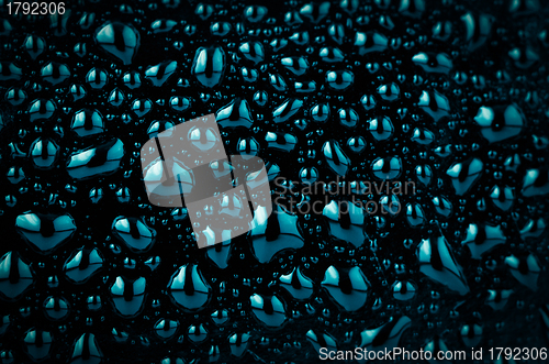 Image of Background of water drops