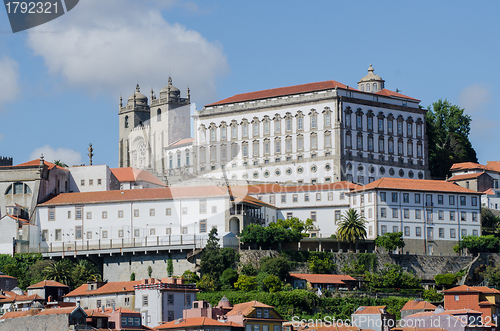 Image of View of Porto city in Portugal