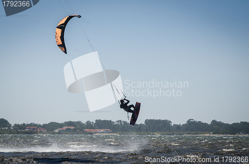 Image of Participant in the Portuguese National Kitesurf Championship 201