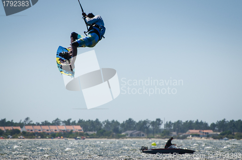 Image of Paulo Azevedo in the Portuguese National Kitesurf Championship 2