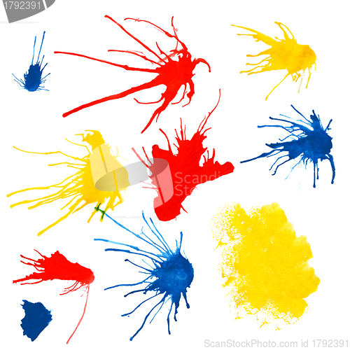 Image of Ink splashes