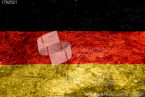 Image of Germany grunge flag