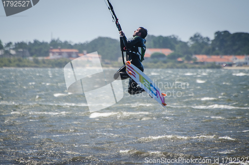 Image of Participant in the Portuguese National Kitesurf Championship 201