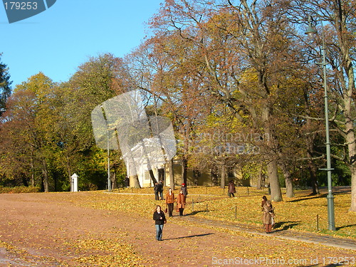 Image of Slottsparken in Oslo