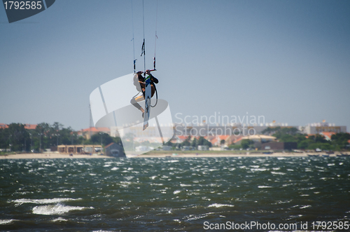 Image of Participant in the Portuguese National Kitesurf Championship 201