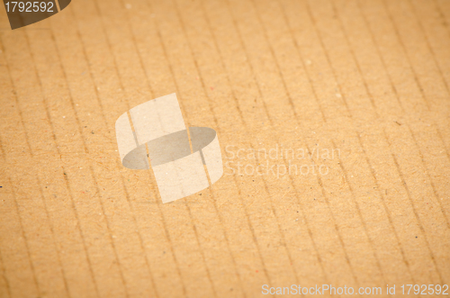 Image of Closeup of textured recycled cardboard