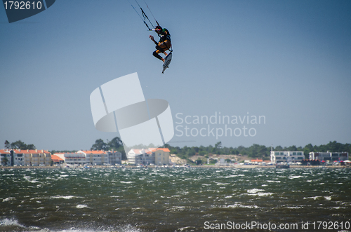 Image of Participant in the Portuguese National Kitesurf Championship 201