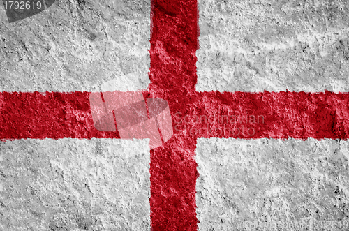 Image of England grunge flag