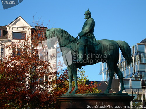 Image of Wilhelm I. in Kiel in Germany