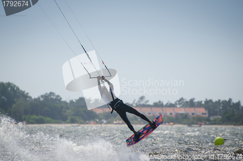 Image of Participant in the Portuguese National Kitesurf Championship 201