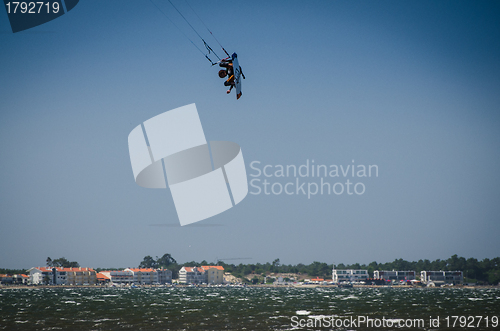 Image of Participant in the Portuguese National Kitesurf Championship 201