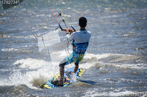 Image of Paulo Azevedo in the Portuguese National Kitesurf Championship 2