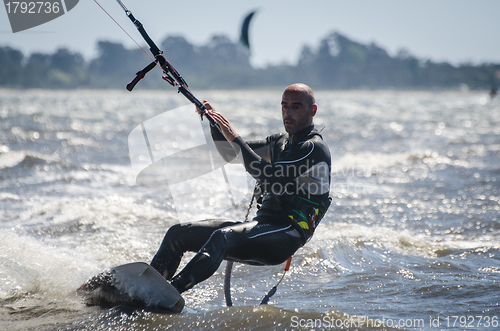 Image of Rui Duarte Silva in the Portuguese National Kitesurf Championshi