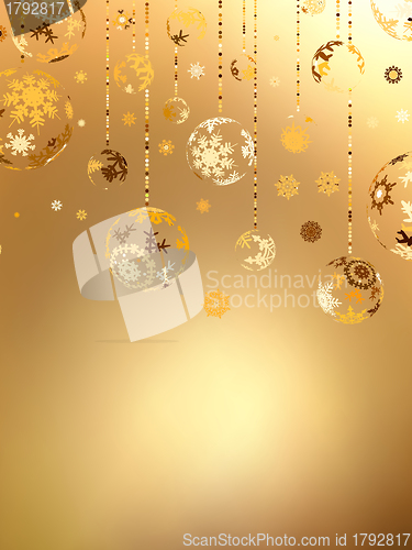 Image of Vintage merry christmas and happy new year. EPS 8