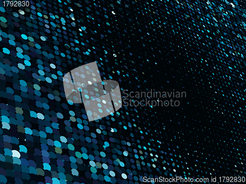 Image of Abstract dot blue mosaic background. EPS 8
