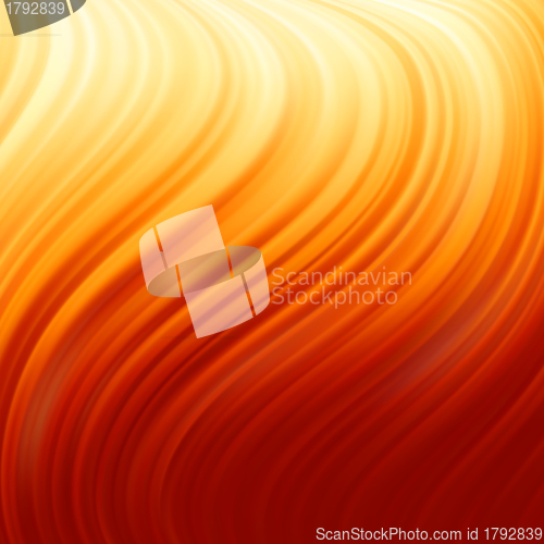 Image of Abstract glow Twist with golden flow. EPS 8