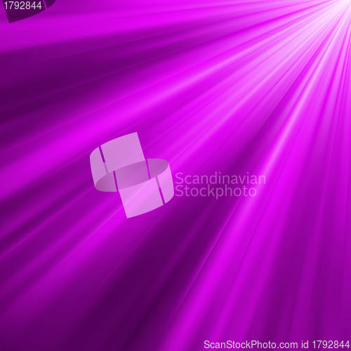 Image of Violet luminous rays. EPS 8