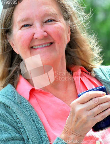 Image of Mature female beauty.