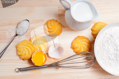 Image of making baking cookies
