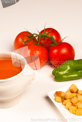 Image of Healthy gazpacho