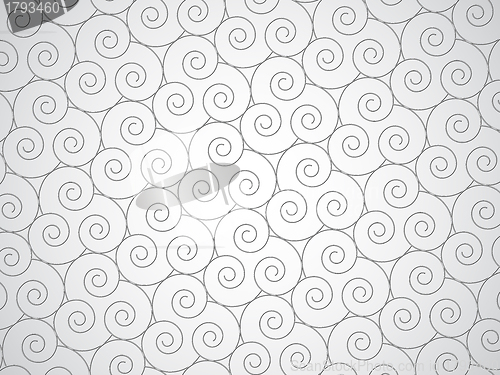 Image of Abstract spirals background