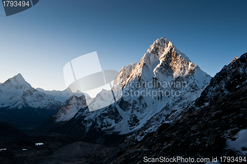 Image of Himalayas: Cho La pass at dawn