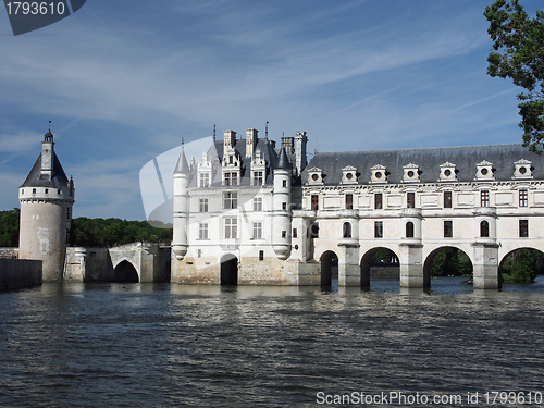 Image of The Chateau de Chenonceau. Loire Valley. France