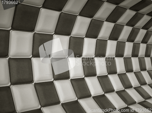 Image of Chequered leather pattern with rectangle segments