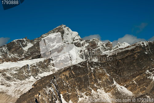 Image of Gokyo Ri summit: view on mountains from the top