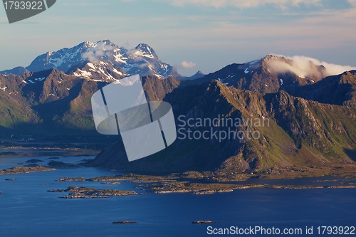 Image of Scenic mountains